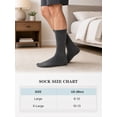 thumbnail image 6 of LITERRA 30 Pairs Mens Crew Socks Lightweight Long Socks Athletic Breathable Socks for Men, 6 of 7