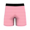 thumbnail image 5 of VgaVtl Boxers for Men Valentines Mens Underwear Plus Size Breathable Athletic Plaid Boxer Briefs Underpants,Red M, 5 of 7