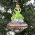 thumbnail image 3 of Holiday Ornaments Alien Riding Ufo Outer Space Ship 2117, 3 of 3