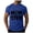 Blue, variant on Mens Fitted Shirts Men's Control Crew Neck Undershirt Available Navy,S