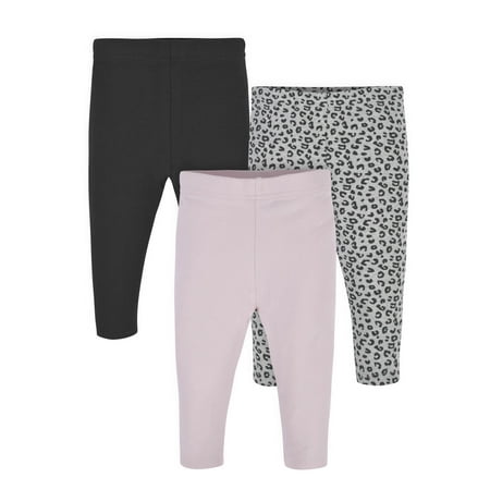 

Gerber Baby & Toddler Girls Premium Leggings 3-Pack (Newborn - 5T)