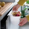 thumbnail image 3 of Hangable Organic Waste Collector Trays for Efficient Sorting Multipurpose Kitchen Compost Bins, 2-Pack, 3 of 5