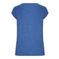 thumbnail image 2 of Birdeem T-Shirts à Col en V pour Femmes Mode Confortable Blouses Féminines Hauts, 2 of 6