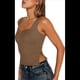 thumbnail image 2 of Tops Cortos para Salir de Mujer, Camisetas Sin Espalda, Ropa Básica de Verano Y2K para Adolescentes, Ropa , Marrón Oscuro M, 2 of 7