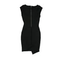thumbnail image 2 of bar III Womens Ribbed Envelope Sheath Dress, Black, X-Large, 2 of 3