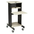 thumbnail image 2 of Oklahoma Sound PRC Series Modern Metal Premium Presentation Cart in Ivory/Black, 2 of 12