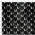 thumbnail image 4 of Soimoi Black Rayon Fabric Quatrefoil Cat Animal Fabric Prints by Yard 42 Inch Wide, 4 of 6
