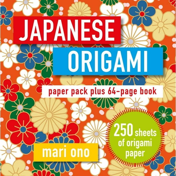 Japanese Origami: Paper Block Plus 64-Page Book, (Paperback)