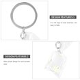 thumbnail image 2 of Resin Key Chain Tropical Fish Pendant Key Ring Fish Water Bag Charm Bag Decor, 2 of 5