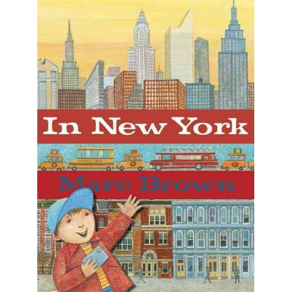 À New York, Couverture Rigide Marron Marc