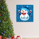 thumbnail image 3 of Canvas Pintura Mono De Nieve Ayudante de Santa Marco Flotado Dorado Maxigráfica Shop  Cuadro Navidad Celebracion, 3 of 5