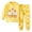 L787-Yellow, variant on UAYOTSE Toddler Boys Girls Fleece Pajama Set Winter Warm Plush Tops+Pants Outfits Sleepwear 2 Piece Cute Baby Girl Clothes,Sizes 7-8 Years