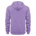 thumbnail image 4 of Coorders Men's Full-Zip Hoodie with Pockets, Men's Hooded Outwear Sweatshirt with Zipper ,Big and Tall Purple,Size S, 4 of 6