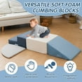 thumbnail image 2 of Foam Baby Climbing Blocks for Toddlers 1-3,4 Piece Kids Climbing Toys Indoor,Soft Play Climbing, Modern, 2 of 9