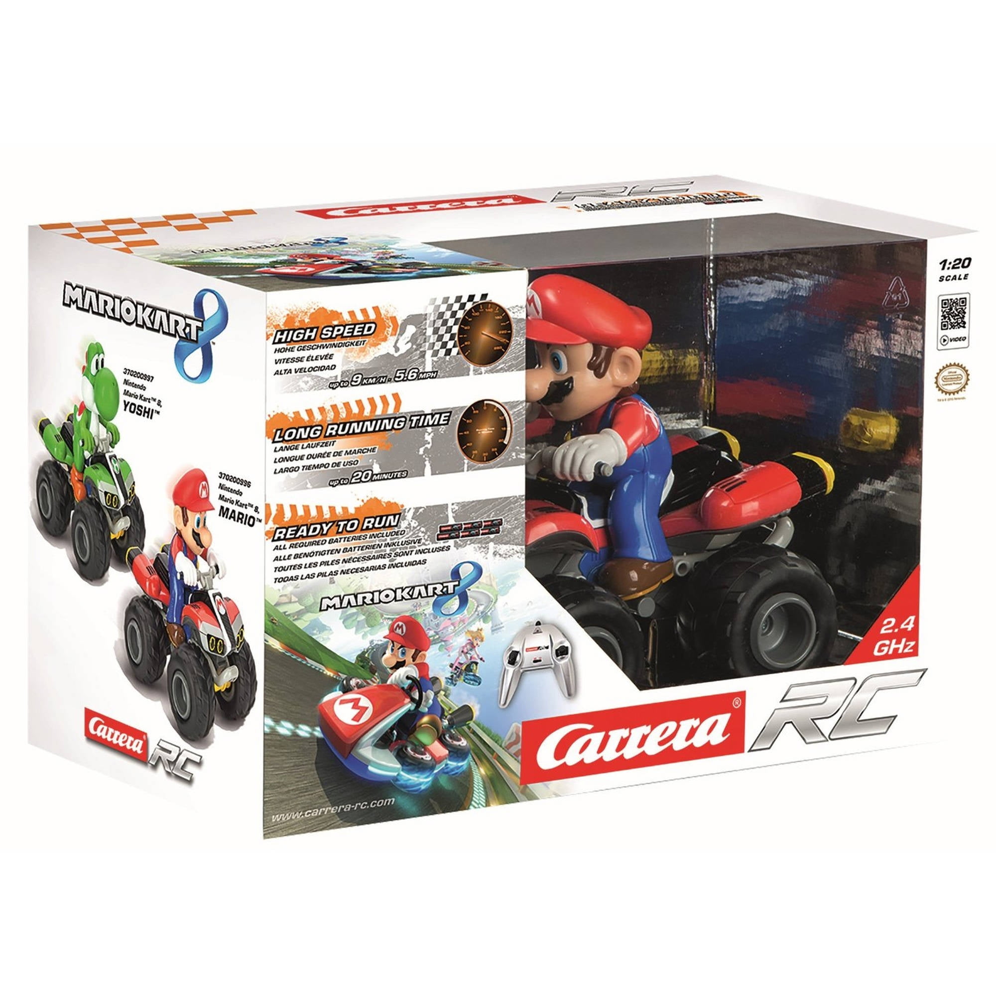 Voiture Télécommandée Mario Kart 8 Carrera (1:18) (2,4 Ghz)