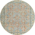 thumbnail image 1 of Ahgly Company Indoor Round Contemporary Brown Abstract Area Rugs, 5' Round, 1 of 6