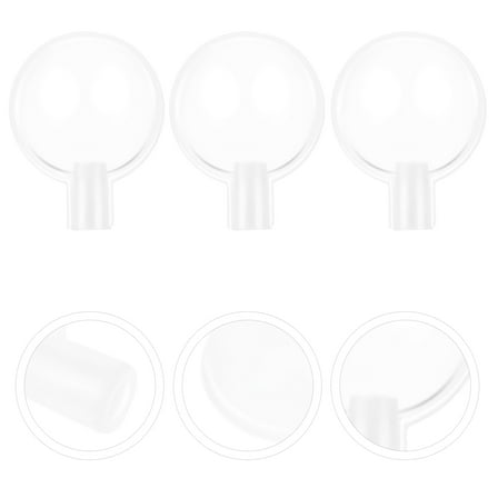 HEMOTON 50Pcs Toy Squeakers Repair Pet Baby Toy Noise Maker Insert Replacement 27mm