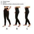thumbnail image 3 of Qarigey Mallas térmicas para mujer, cintura alta, Otoño Invierno, terciopelo, engrosamiento, moda, Sexy, adelgazamiento, medias para piernas, Prendas para la parte inferior del cuerpo con bolsillo L, 3 of 6