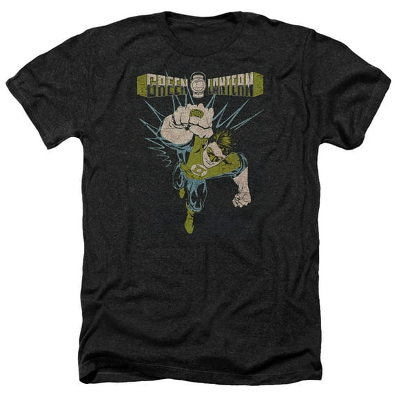 Green Lantern - Powerful - Heather Short Sleeve Shirt - Small