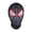 Black A, variant on Full Face Hero Mask, Detailed Arachnid Superhero Headgear for Realistic Cosplay & Themed Party Events, Red