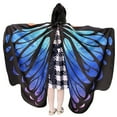 thumbnail image 1 of Cape Ailes de Papillon Mode Charmante Cape de Costume Cosplay Cape pour l'Halloween, 1 of 10