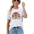 thumbnail image 3 of ALLTB Bloom Flowers Shirt for Women Vintage Plant Lover T-Shirt Cute Boho Tshirt Wildflower Gift Tee Tops White 2X, 3 of 6