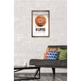 thumbnail image 2 of NBA Los Angeles Clippers - Drip Basketball 21 Wall Poster, 14.725" x 22.375", Framed, 2 of 3