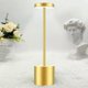 thumbnail image 1 of Rechargeable Wireless Table Lamp, 2000mAh LED Desk Lamp Metal Design USB Charging, 3 Color Modes, for Bedside, Outdoor, Patio, 1 of 4