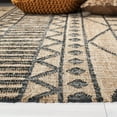 thumbnail image 6 of SAFAVIEH Kilim Merton Geometric Area Rug, Natural/Charcoal, 10' x 14', 6 of 9