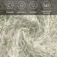 thumbnail image 5 of Sage Green Flowers Cloth Napkins, Rustic Pastoral Botanical Floral Leaf Washable and Reusable Dinner Napkins Set of 6, Table Napkin for Kitchen Party Birthday Wedding Hotel Housewarming 20"x20", 5 of 8