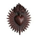thumbnail image 3 of Placa de pared de los Sagrados Corazones, estatua gótica, decoración de resina, arte para el hogar, figura católica rojo, 3 of 9