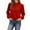 Red, variant on KyCheLot Womens Work Blouses Dressy Business Long Sleeve Pleated Front Casual Tops Dailywear