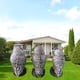 thumbnail image 4 of Naiovety Estatua de búho repelente de ratones, adornos decorativos de espantapájaros y tecnología de simulación única Jardín y Patio Orejas redondas, 4 of 6