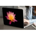 thumbnail image 3 of KSK KAISHEK Protective Case Hard Cover Compatible 2016 - 2019 Released Newest MacBook Pro 15 inchs Touch ID + Black Keyboard Cover Model: A1707/A1990 Flower 0809, 3 of 5