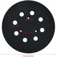 thumbnail image 2 of Almohadilla de lijado Makita 125 mm Triomphe Discos de lijado de 8 orificios Almohadilla de lijadora Makita de 5 pulgadas para Makita BO 5010, 5030, 5031, 5041, DeWalt DW420, DW421, Porter, 2 of 5