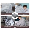 thumbnail image 4 of Billuyoard Manta de franela para el hogar, dormitorio, estrellas, luminosa, para oficina, cálida, cómoda, para dormir, suministros para 150x200cm Juegos de cama Billuyoard HA071128-01, 4 of 6