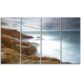 thumbnail image 2 of Dark Red Rocks and Foam Waves - Seascape Canvas Art Print, 2 of 3