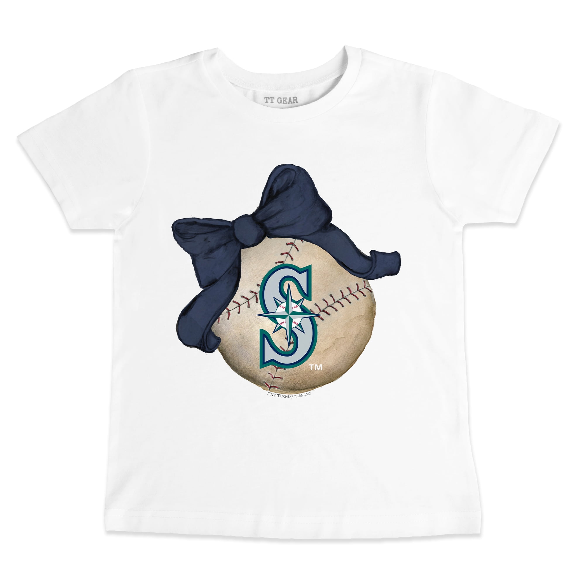 Buy Seattle Mariners Bow T-Shirt for Infants at Ubuy Kuwait