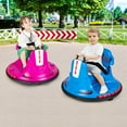 thumbnail image 2 of Costway 12V Bumper Car for Kids Toddlers Electric Ride On Car Vehicle with 360° Spin Blue, 2 of 11