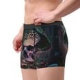 thumbnail image 2 of Uemuo Forest Mushroom Skull Pattern Men's Boxer Briefs,Trunk Anti-Chafing,Comfortable, Durable, and Stylish Underwear-Medium, 2 of 9