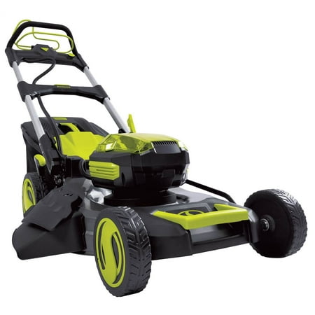 Sun Joe iON100V-21LM-CT Lithium-iON Cordless Self Propelled Lawn Mower 100...