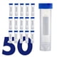 thumbnail image 2 of Tubos de Centrífuga Autónomos de 50 Ml, [Paquete de 100] Tubos de Ensayo de Plástico Con Tapones de Rosca, Tubos de Ensayo Estériles de 50 Ml Con Tapas, 2 of 5