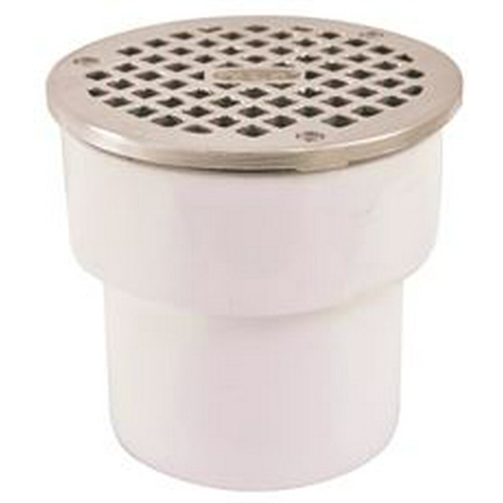 Floor Drain Adjustable 3 In. X 4 In. Pvc Hub