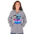 thumbnail image 3 of Betty Boop Air Brushed On Point Zip Hoodie Sweatshirt Women Brisco Brands S, 3 of 6