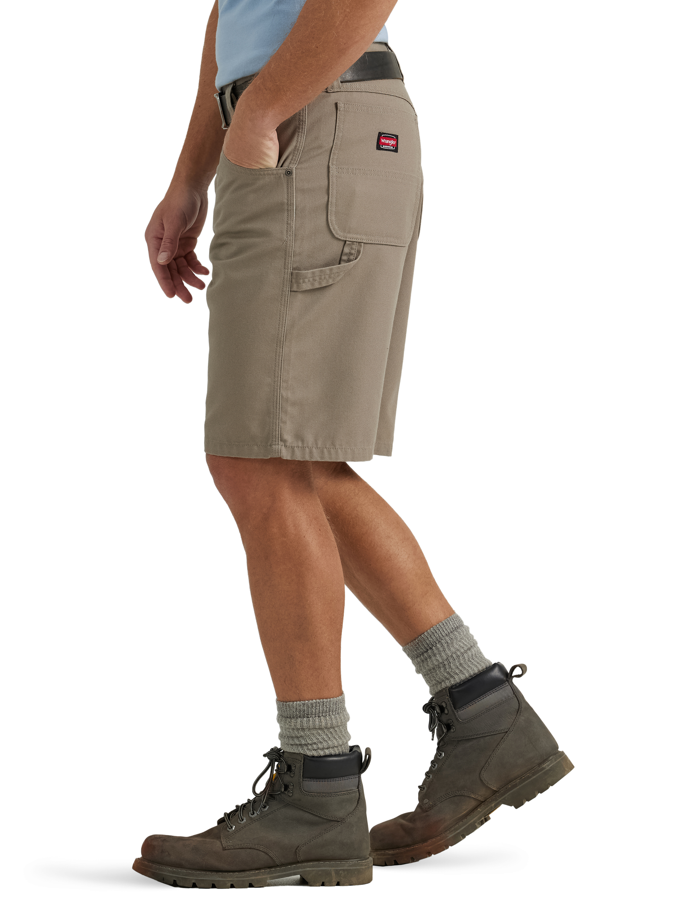 Wrangler® Men's Workwear Utility Canvas Short with Tool Pockets