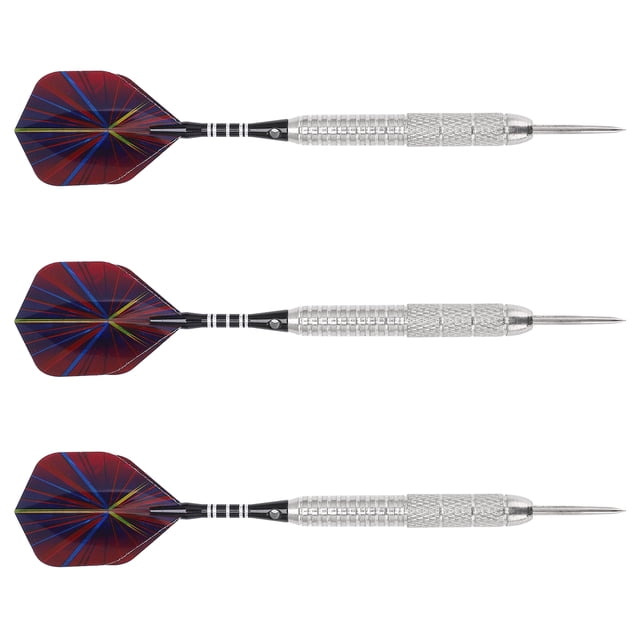 Steel Tip Darts Set, Darts Set 3pcs Grip For Home For Office
