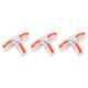 thumbnail image 4 of 3x conectores de cable conectores de empalme eléctrico empuje en conexión rápida duradera naranja claro Sharpla conectores de alambre, 4 of 7