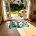 thumbnail image 4 of Qjidjing Thanksgiving Pumpkin Doormat 15.75×23.62inch, Non-Slip Washable Outdoor Mat Fall Harvest Rug for Porch Kitchen Entryway Decor, 4 of 6