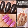 thumbnail image 2 of VOKY 6 Colors Metallic Glitter Gel Nail Polish Set, Fall Season Soak Off UV LED Shimmer Nail Gel Kit, 7.5ml Each, Long Lasting Sparkling Manicure for Salon & DIY Home Nail Art, 2 of 6