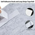 thumbnail image 5 of Latrodar 30x30x0.9cm Sound Insulation Board With Self-adhesive Hook High-density Insulation Board Recording Home Office Sound Absorption Board Home Needs White Polyester up to 50% Off, 5 of 6